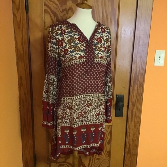 Chelsea & Violet floral striped ethnic tunic - Picture 7 of 11